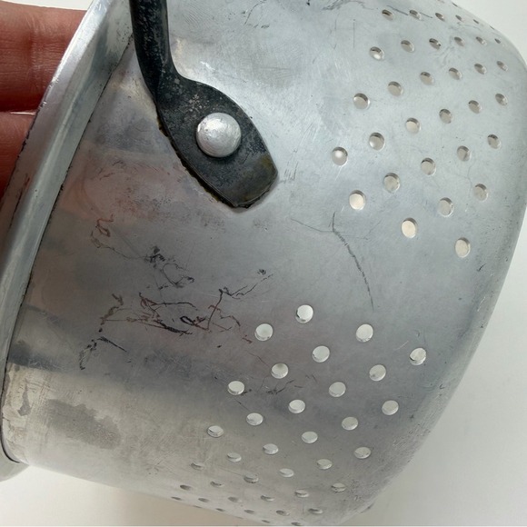 Royal Chef Aluminum Colander Vintage USA - Picture 8 of 12
